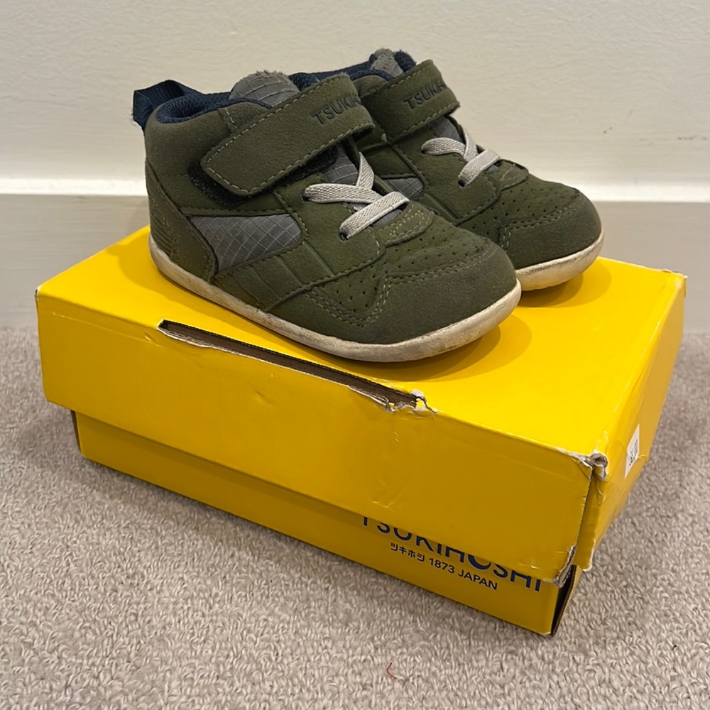 TSUKIHOSHI Racer Mid Toddler Boys Sneakers US 6.5 EUR 22